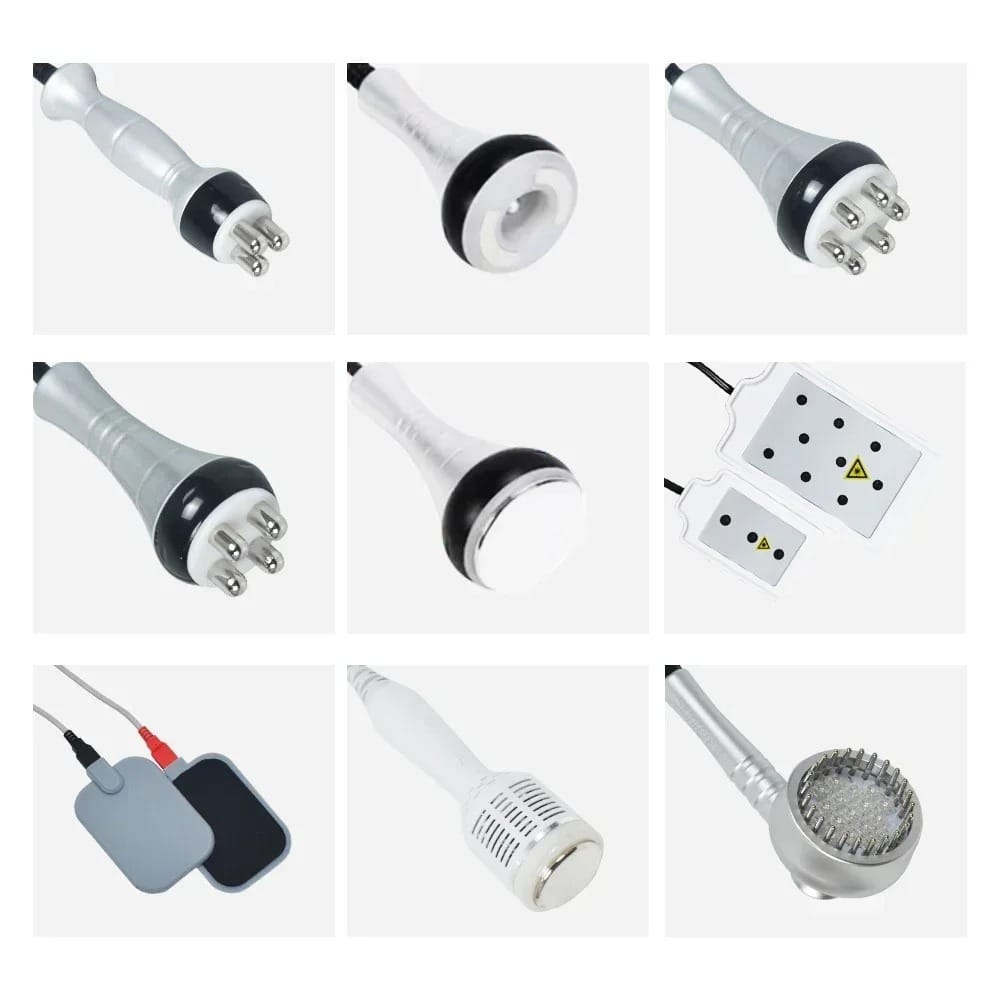 9-in-1 cavitation machine with EMS, laser lipo, RF, Cavitation