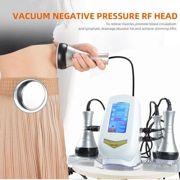 3 in 1 Cavitation Machine for Home Use or Spa, 40K Ultrasonic RF Vacuum for Body Sculpting - Image 5