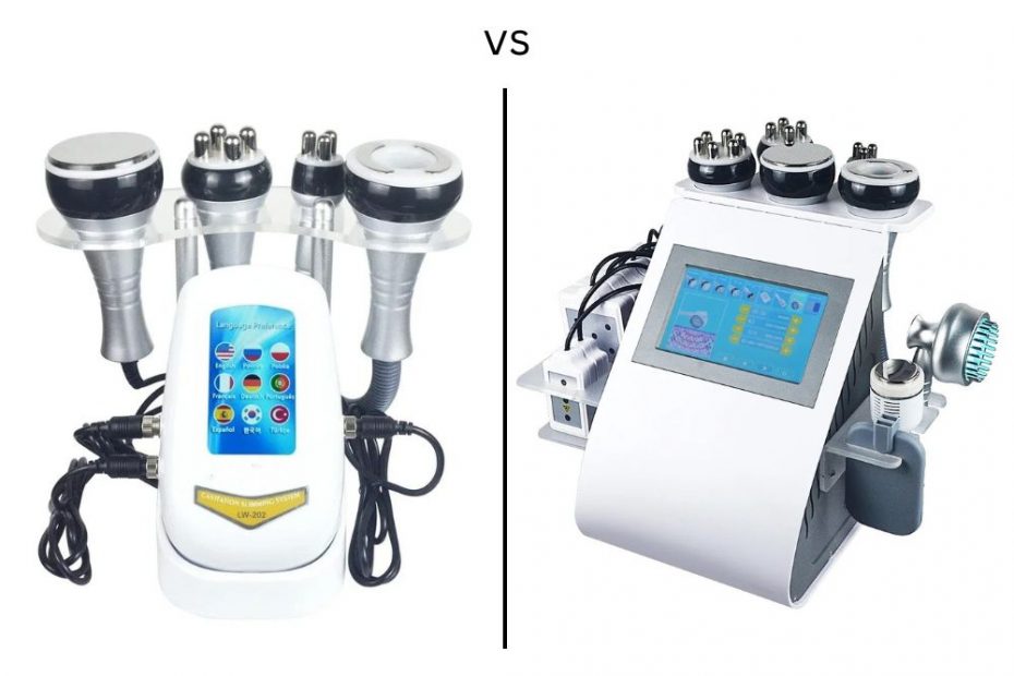 4 in 1 vs 9 in 1 Cavitation Machine