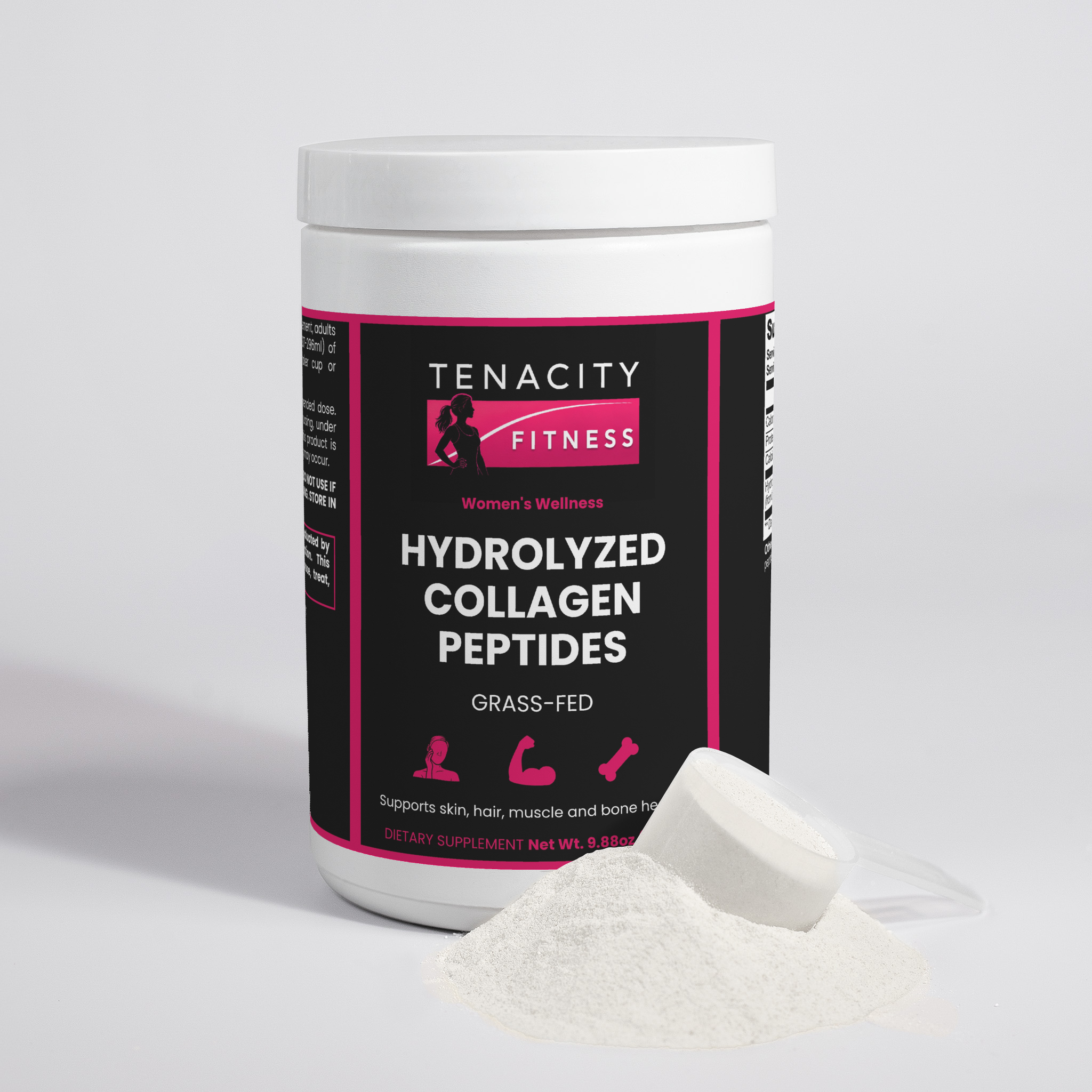 Collagen Peptides for Women – Grass-Fed Hydrolyzed Collagen | 20g per Serving - Image 2