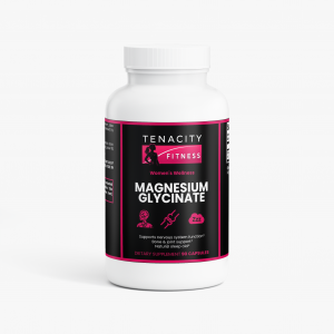 Tenacity Fitness Magnesium Glycinate for Women Bottle