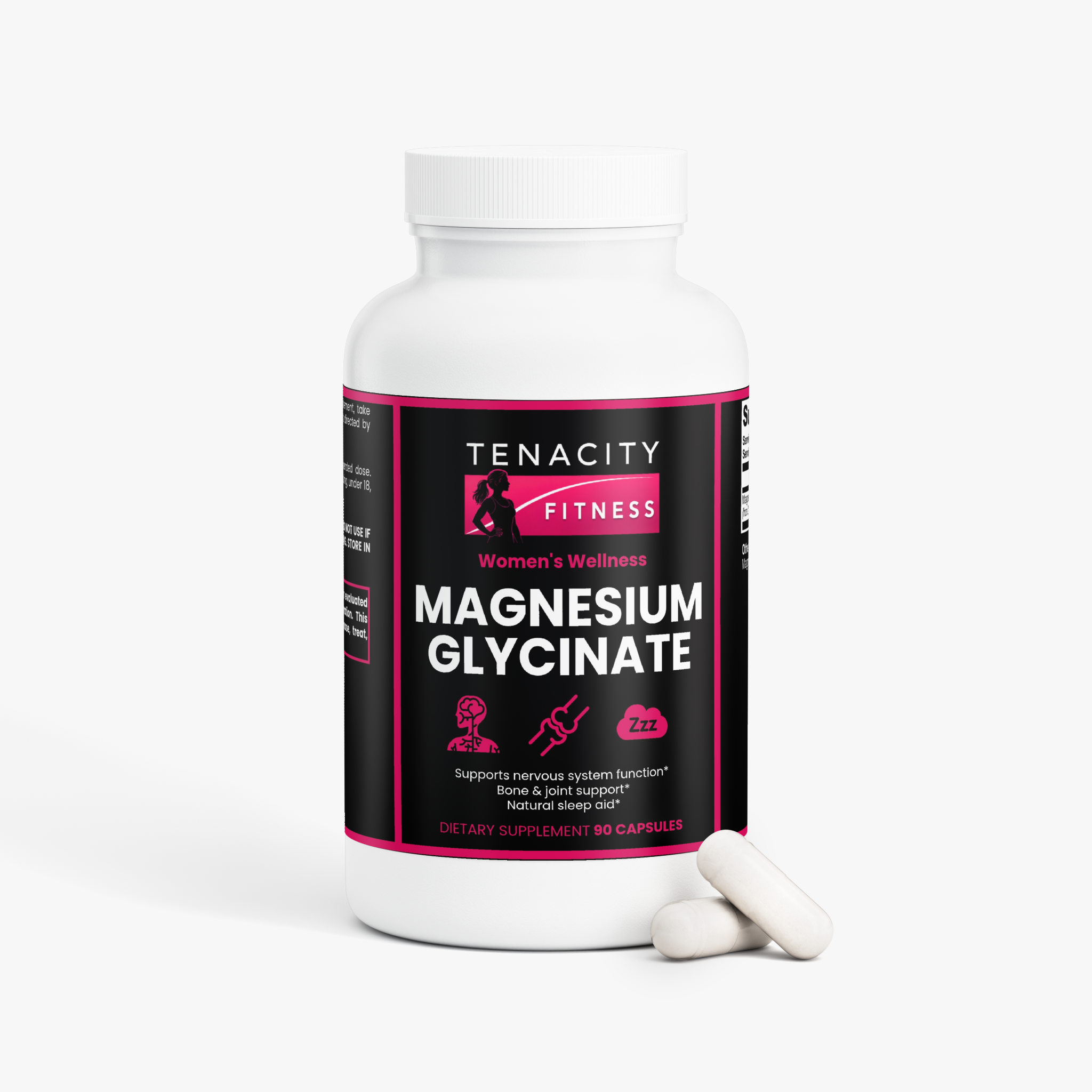 magnesium glycinate bottle 90 capsules
