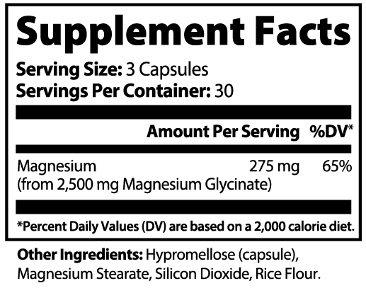 Magnesium Glycinate for Women | Premium Magnesium, 90 Capsules - Image 6