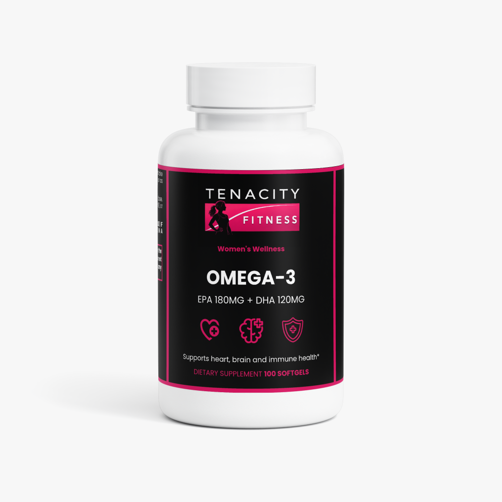 Tenacity Fitness Omega-3 Fish Oil for Women