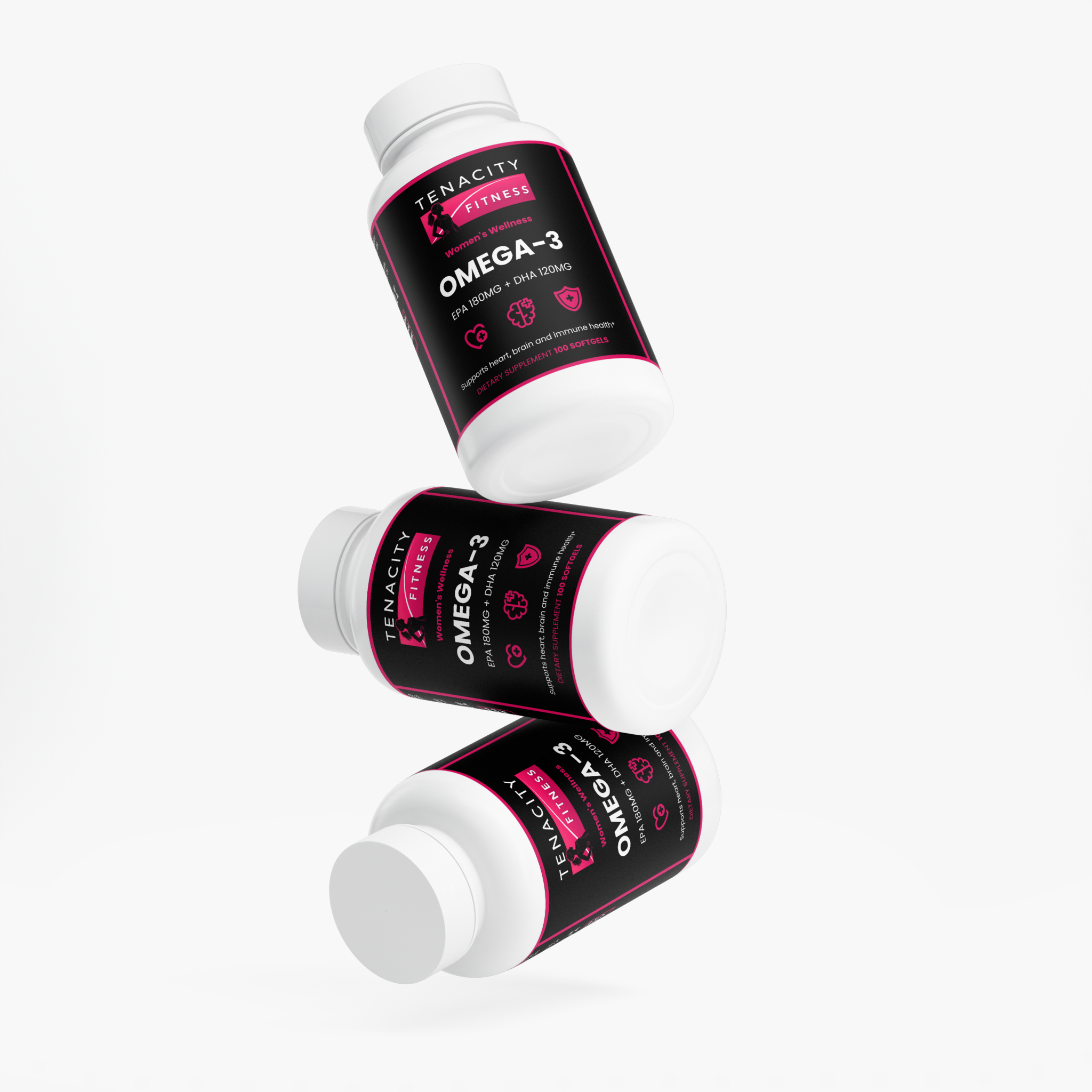 Tenacity Fitness Women's Wellness Supplements Omega-3