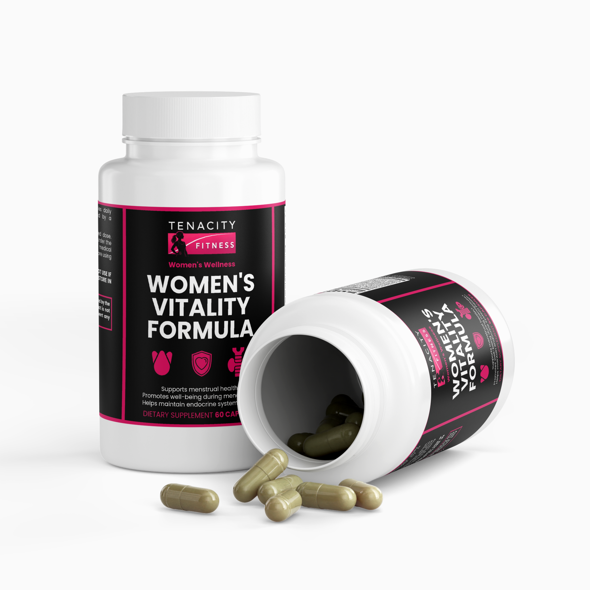 Tenacity Fitness Women's Vitality Bottle 90 Capsules