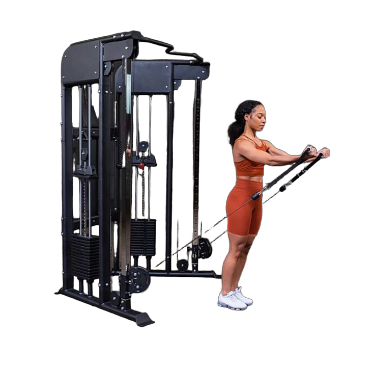 Body-Solid Functional Trainer for Women | GFT100 Dual Stack Cable Machine - Image 15